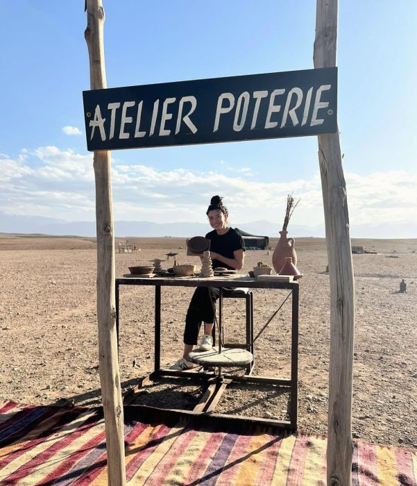 The pottery